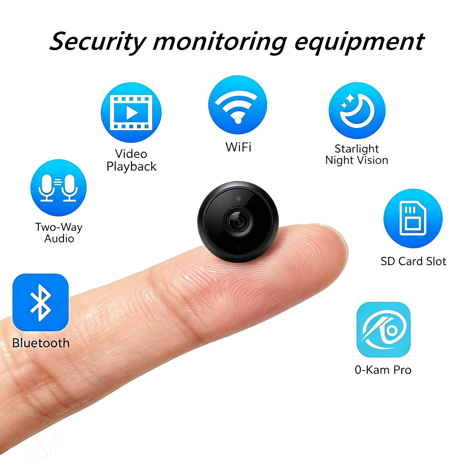 Home Security Kit With Camera - Kit Completo de Vigilancia de Seguridad