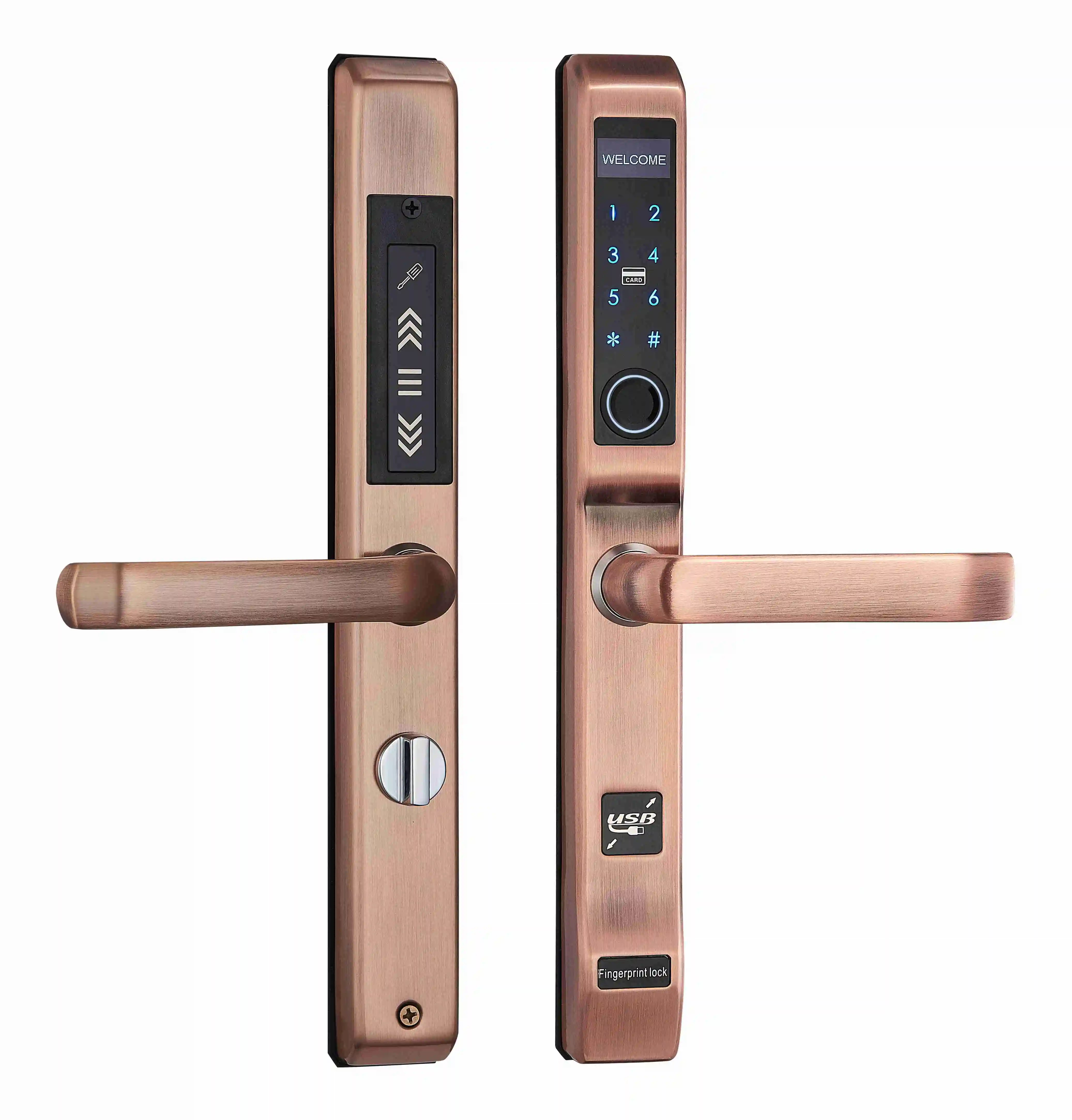 Home Security Electric Fence - Cerradura Inteligente para Puerta con Huella