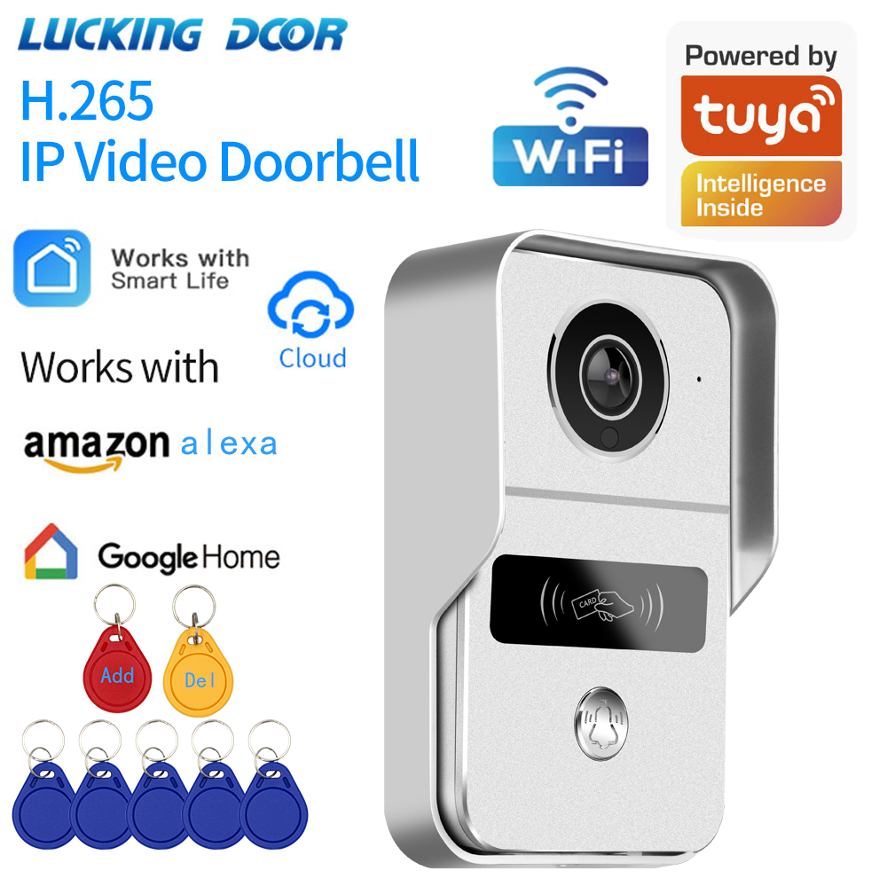 Home Security Doorbell Camera - Tuya Smart 1080P timbre cámara WiFi