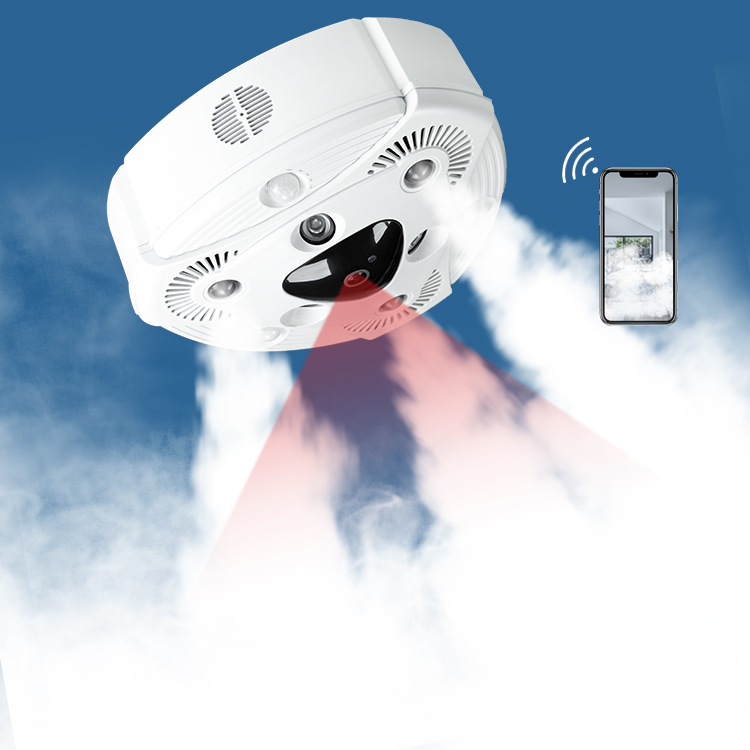 Home Security Fog System - Alarma antiniebla de seguridad con soporte