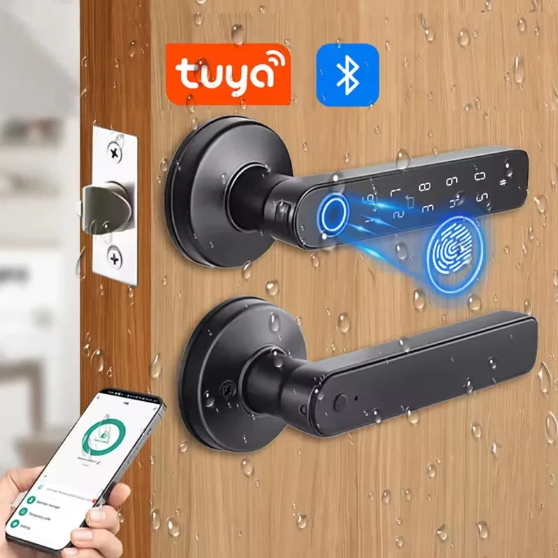 Home Security Keypad - Cerradura de puerta inteligente con huella