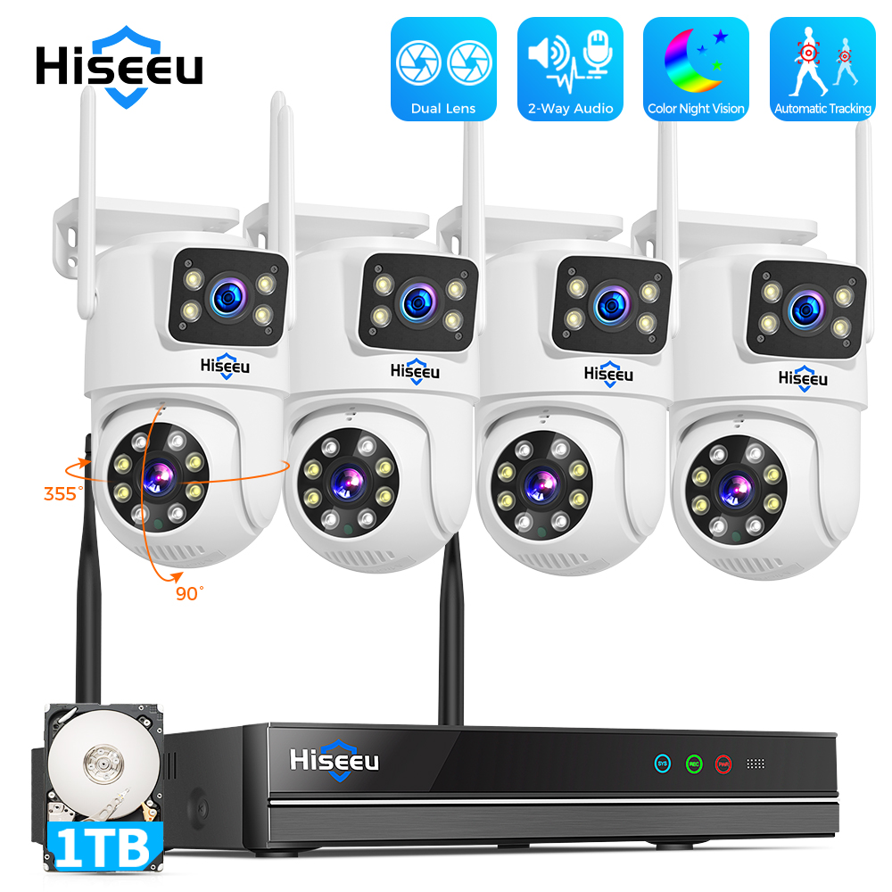 Home Security Kit With Camera - Kit de Sistema de Seguridad con