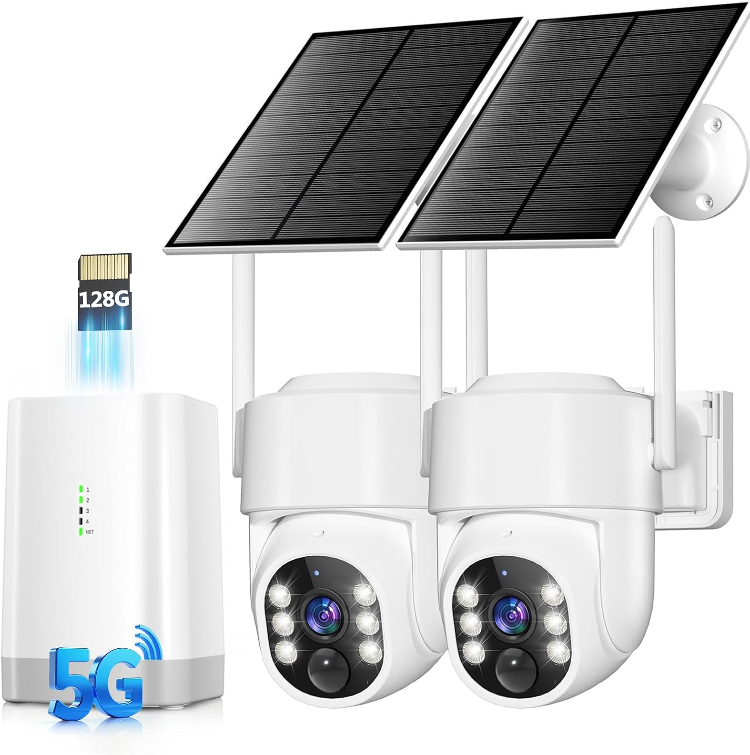 Home Security Cameras No Subscription - Cámaras de Seguridad Inalámbricas para Exteriores