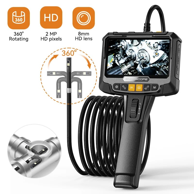 Home Security And Cameras - Cámara endoscópica Industrial de dirección de
