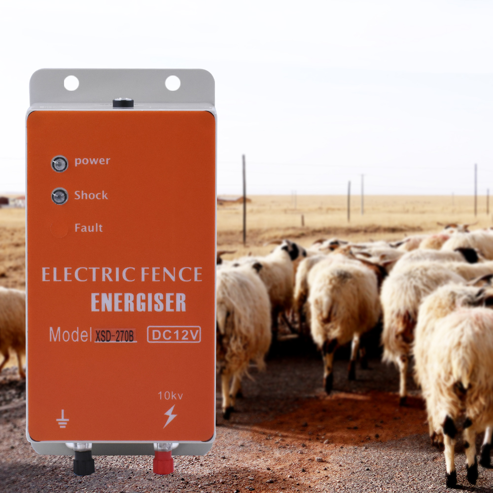 Home Security Electric Fence - Alarma de valla eléctrica Solar de