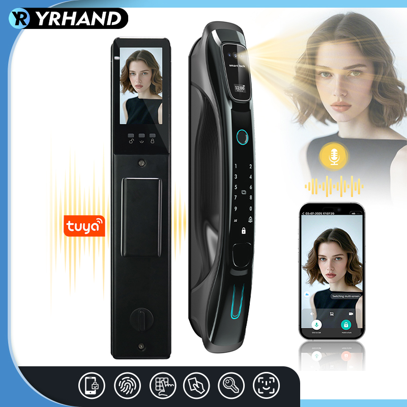 Home Security Keypad - Cerradura Inteligente con Reconocimiento Facial 3D,