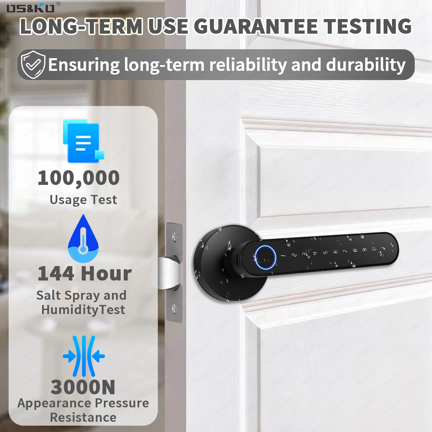 Cerradura Inteligente con Huel - Home Security Keypad reseña y precio