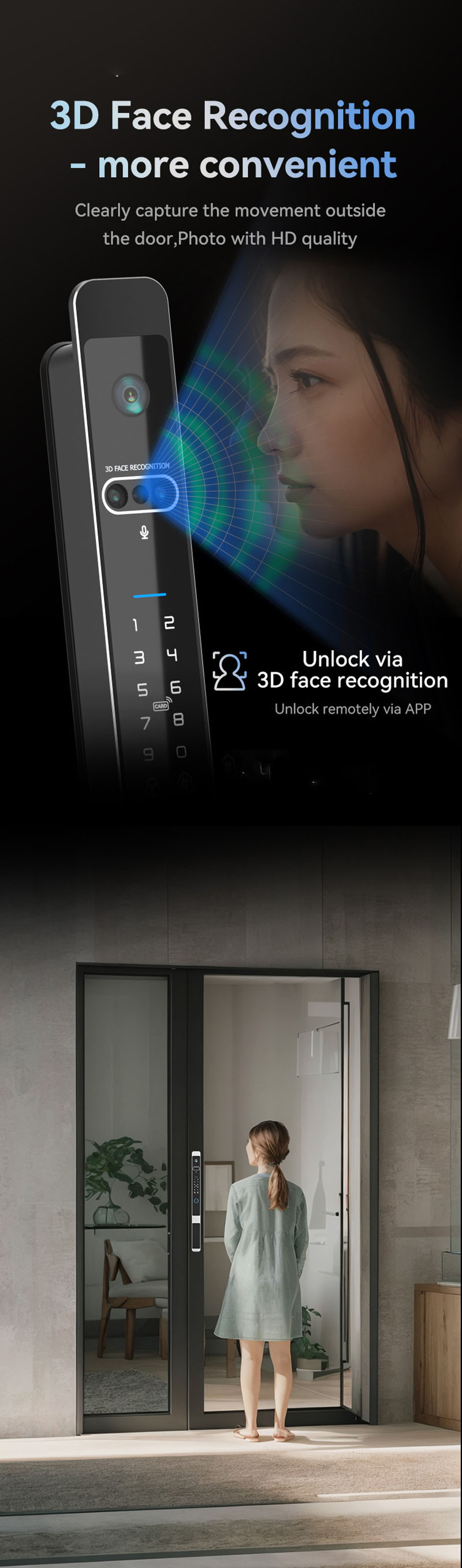 Cerradura de Puerta Inteligent - Home Security Keypad reseña y precio