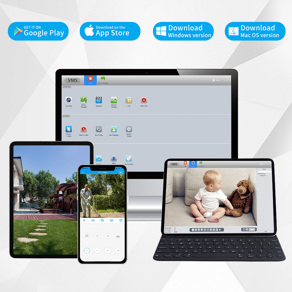 Kit de sistema de cámaras de s - Home Security Kit With Camera reseña y precio