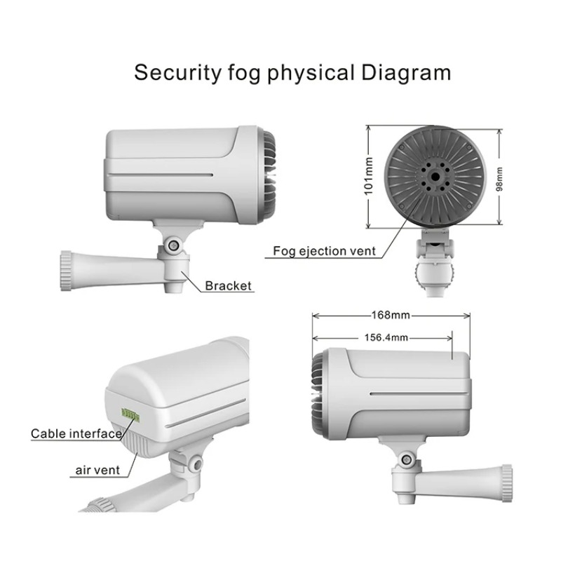 Kit de Alarma Antirrobo con Ge - Home Security Fog System reseña y precio