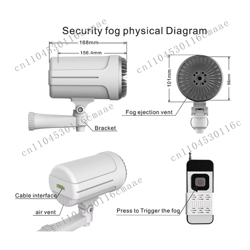Sistema doméstico de alarma an - Home Security Fog System reseña y precio