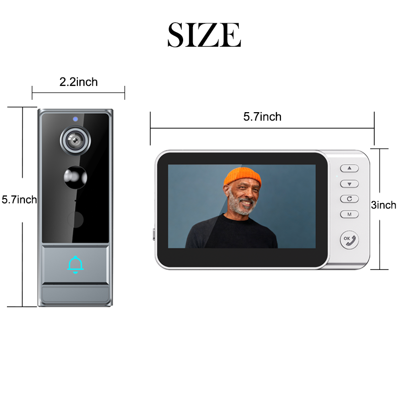 Videoportero XBIBI sin suscrip - Home Security Cameras No Subscription reseña y precio