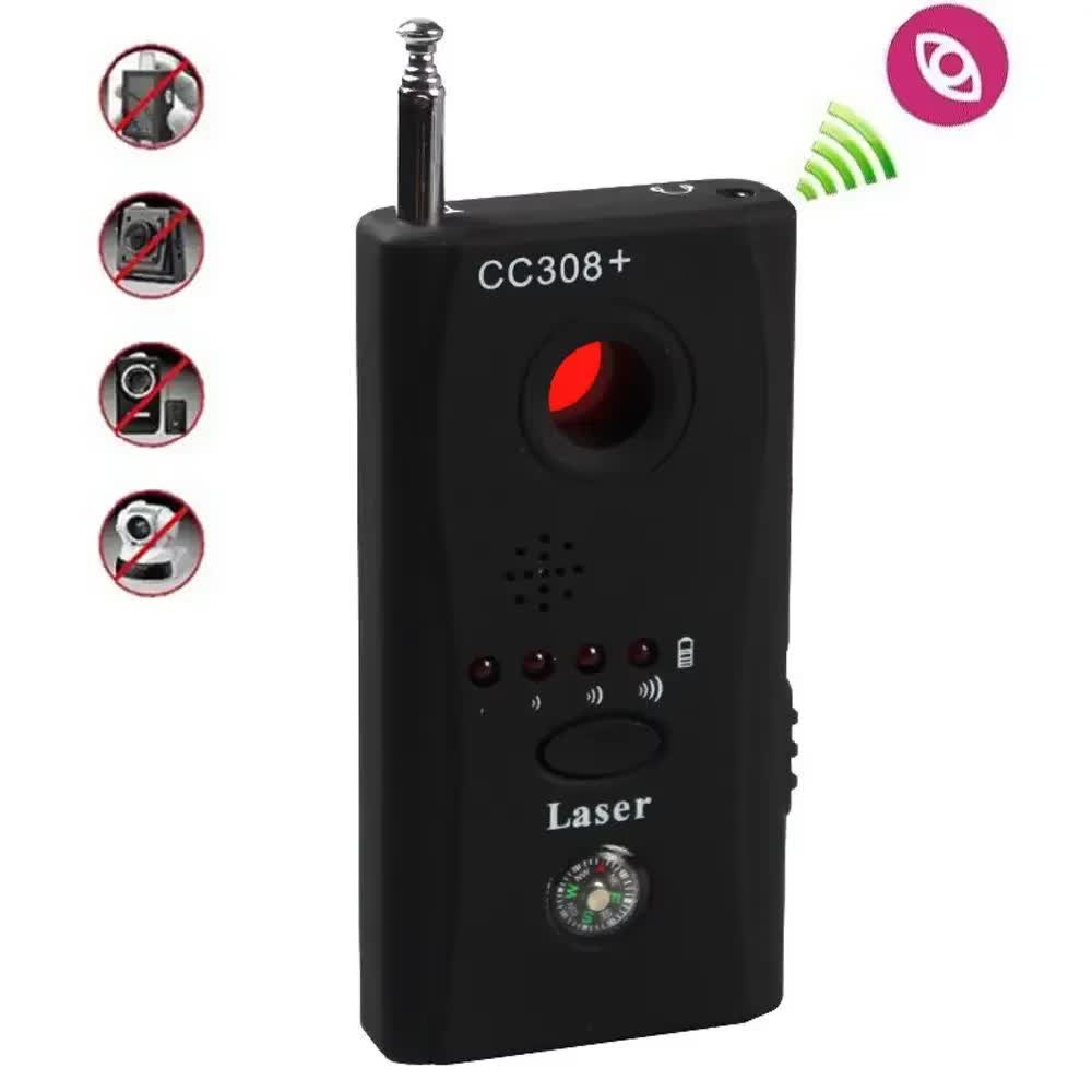 CC308 Detector de cámara ocult - Home Security Hidden Cameras reseña y precio