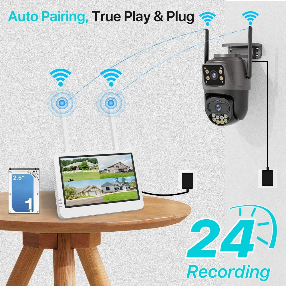 Sistema de cámaras de segurida - Home Security Kit With Camera reseña y precio