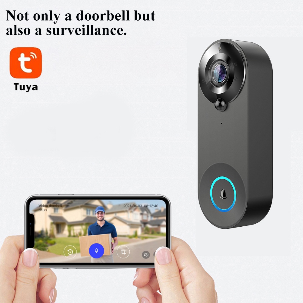 Tuya 1080P timbre inalámbrico  - Home Security Doorbell Camera reseña y precio