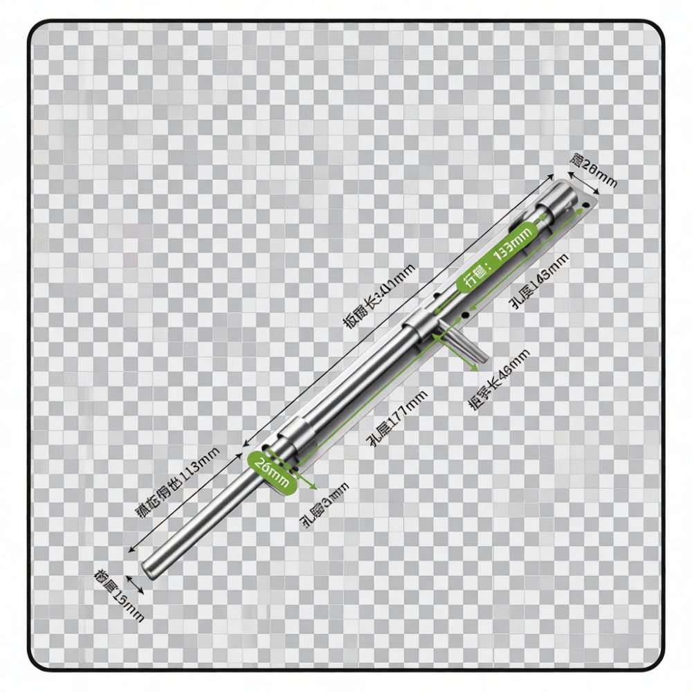 Pestillo de puerta de acero in - Home Security Electric Fence reseña y precio