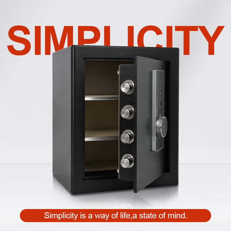 Caja fuerte biométrica con lec - Home Security Keypad reseña y precio