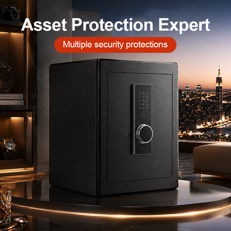 Caja fuerte biométrica con lec - Home Security Keypad reseña y precio
