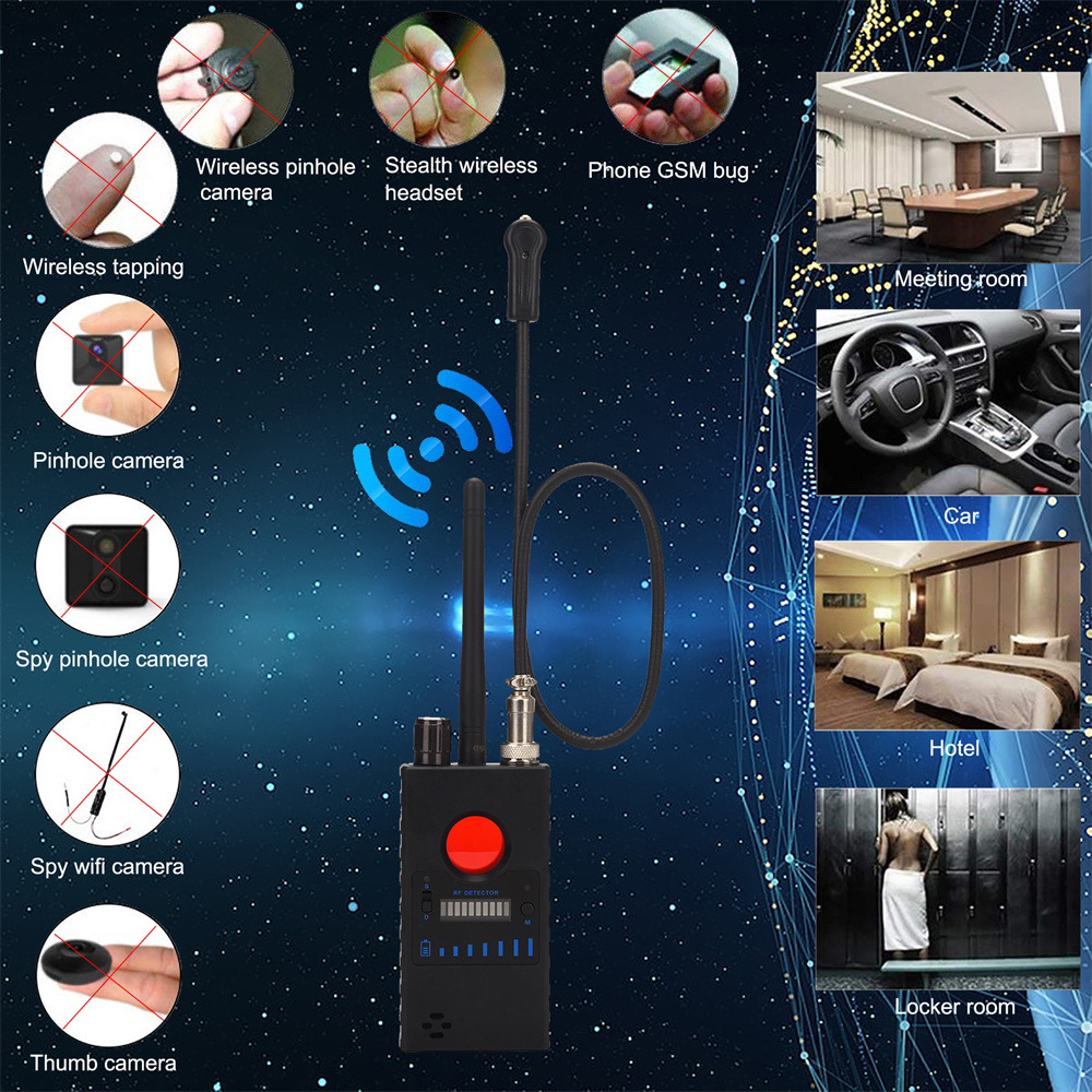 Detector de Señales RF Inalámb - Home Security Hidden Cameras reseña y precio