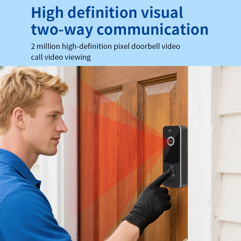 Timbre de puerta con vídeo WIF - Home Security Doorbell Camera reseña y precio