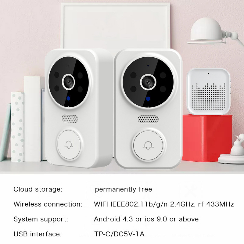 Timbre Inteligente WiFi Tuya p - Home Security Doorbell Camera reseña y precio