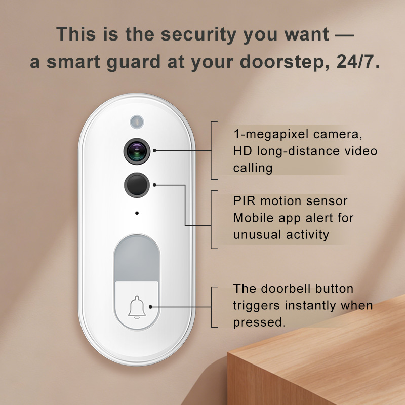Videoportero Inteligente Tuya, - Home Security Doorbell Camera reseña y precio