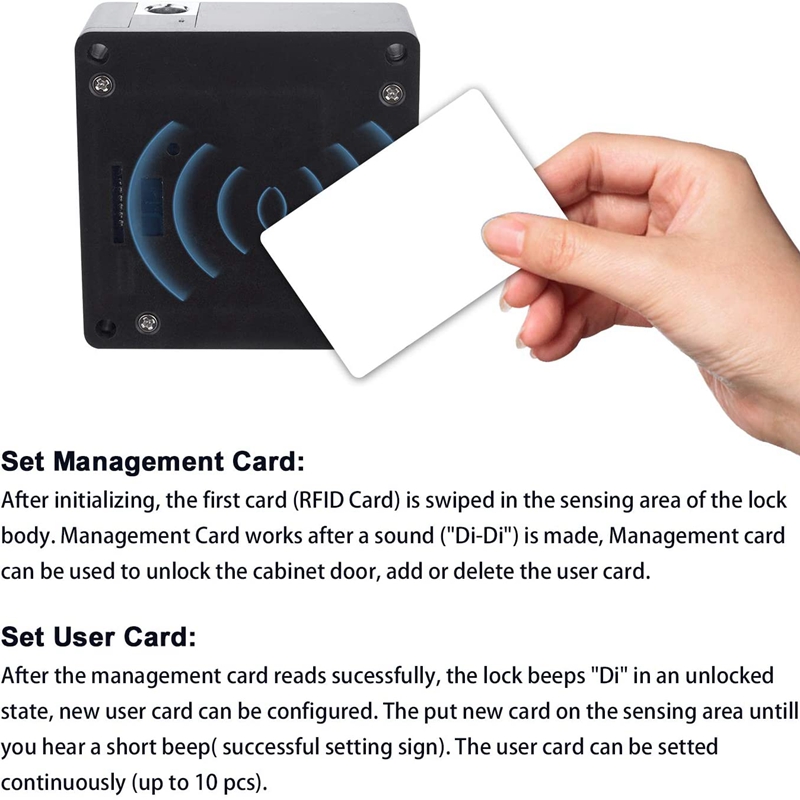 Cerradura electrónica RFID par - Home Security Keypad reseña y precio