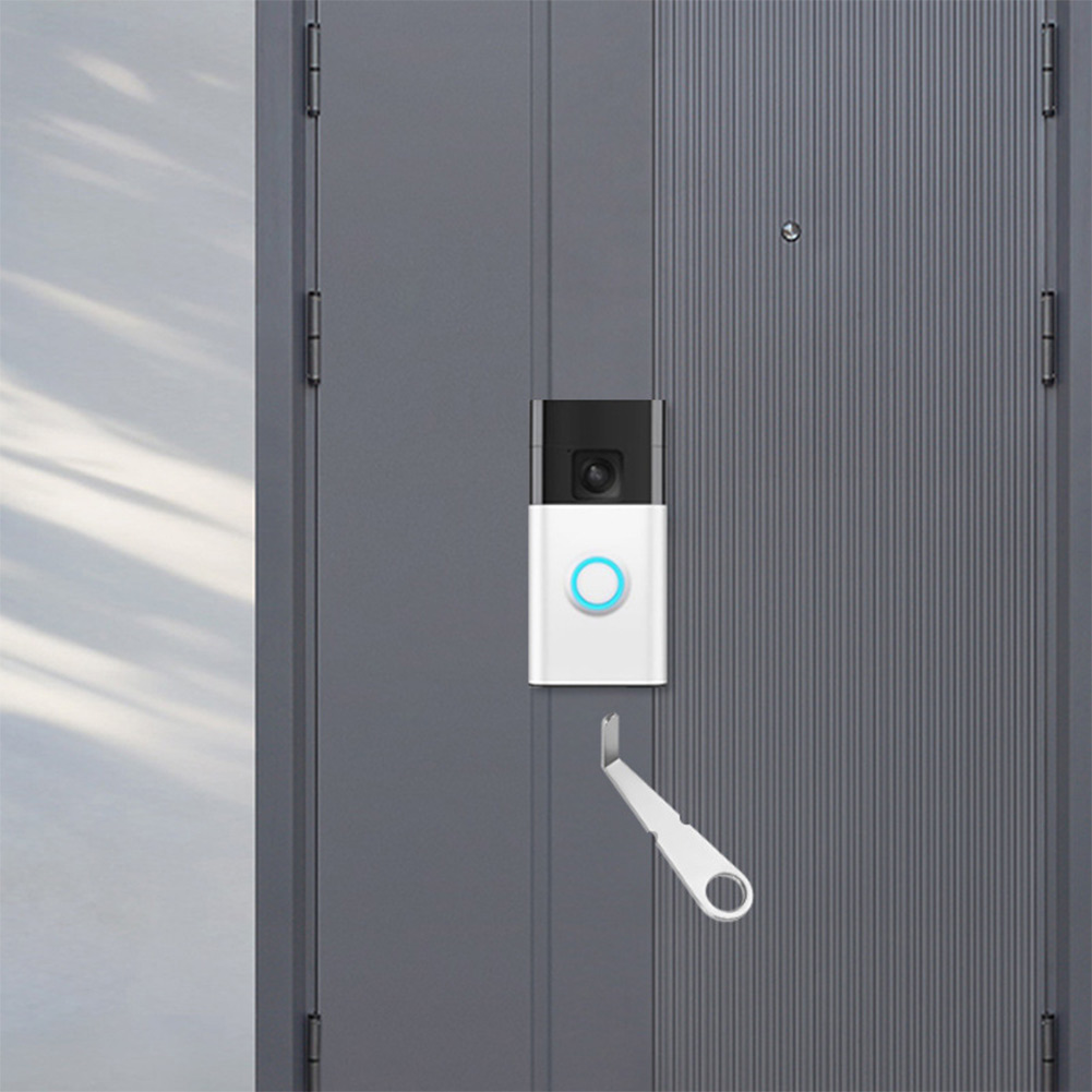 Llave plateada para timbre de  - Home Security Doorbell Camera reseña y precio