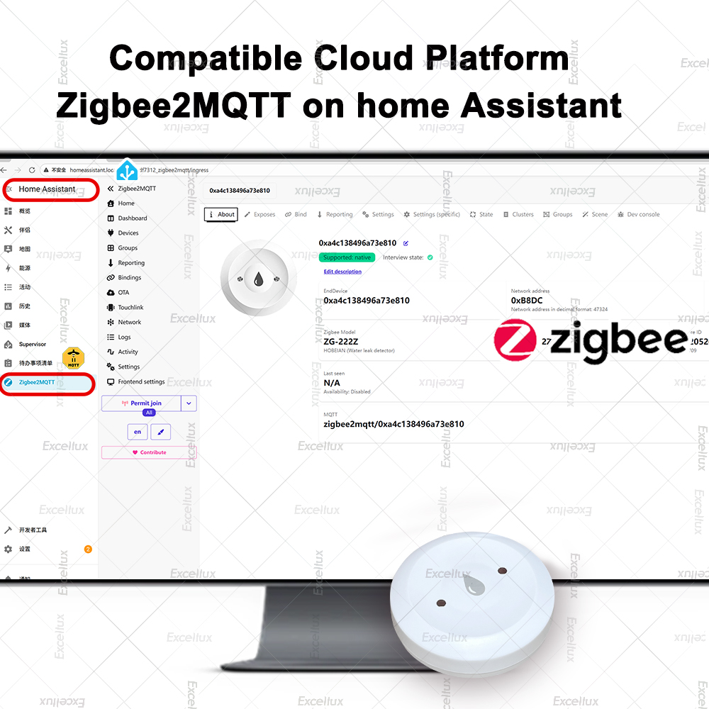 Zigbee-Detector de agua, Senso - Home Security Tools reseña y precio