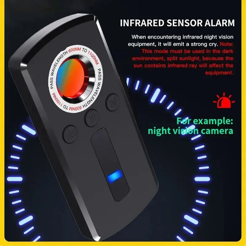Detector de Cámaras Ocultas, D - Home Security Hidden Cameras reseña y precio