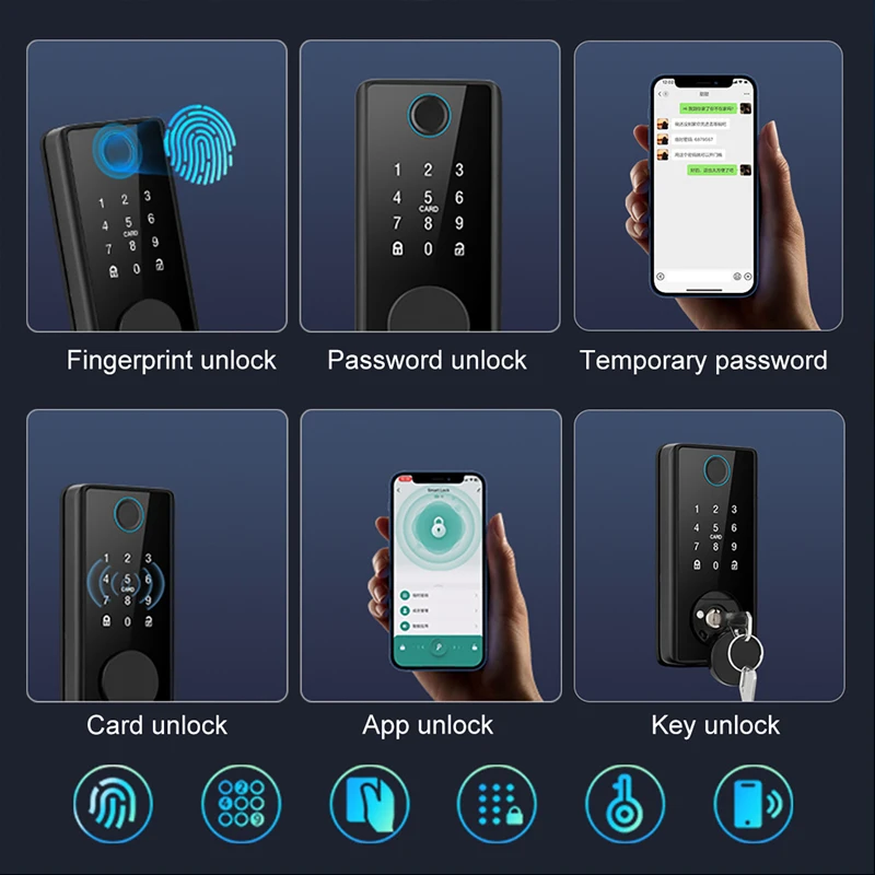 Cerradura de cerrojo inteligen - Home Security Keypad reseña y precio
