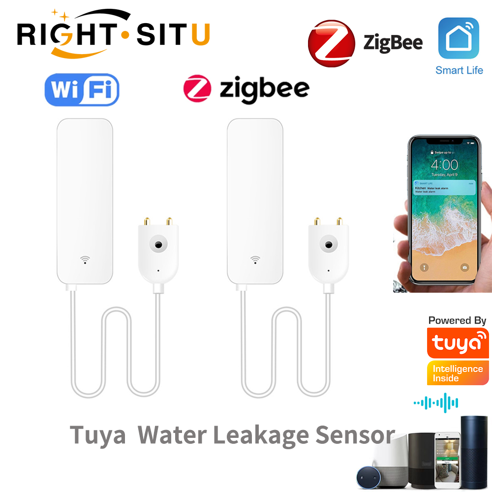 Sensor de fugas de agua WiFi T - Home Security Tools reseña y precio