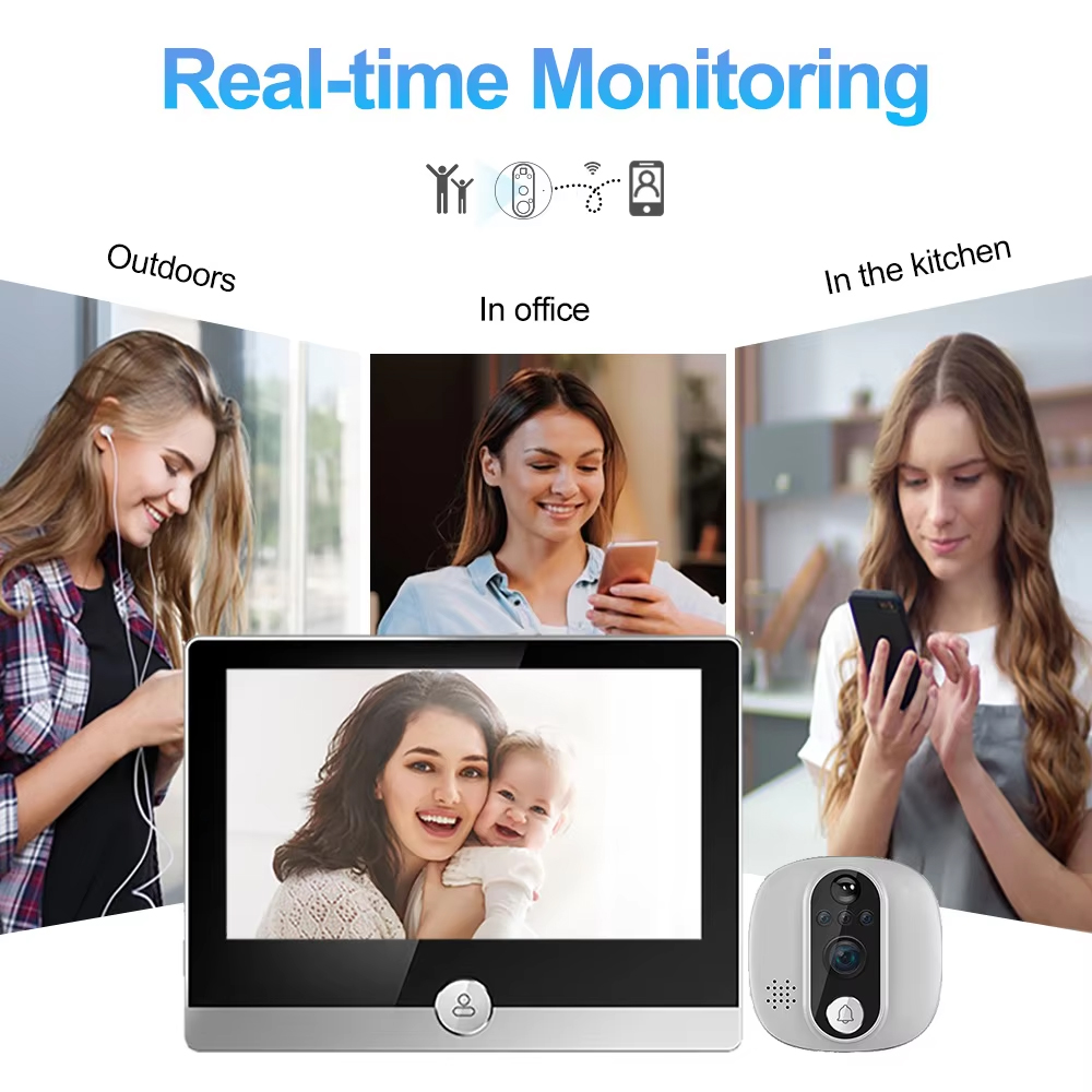 Tuya 1080P WiFi timbre de puer - Home Security Doorbell Camera reseña y precio