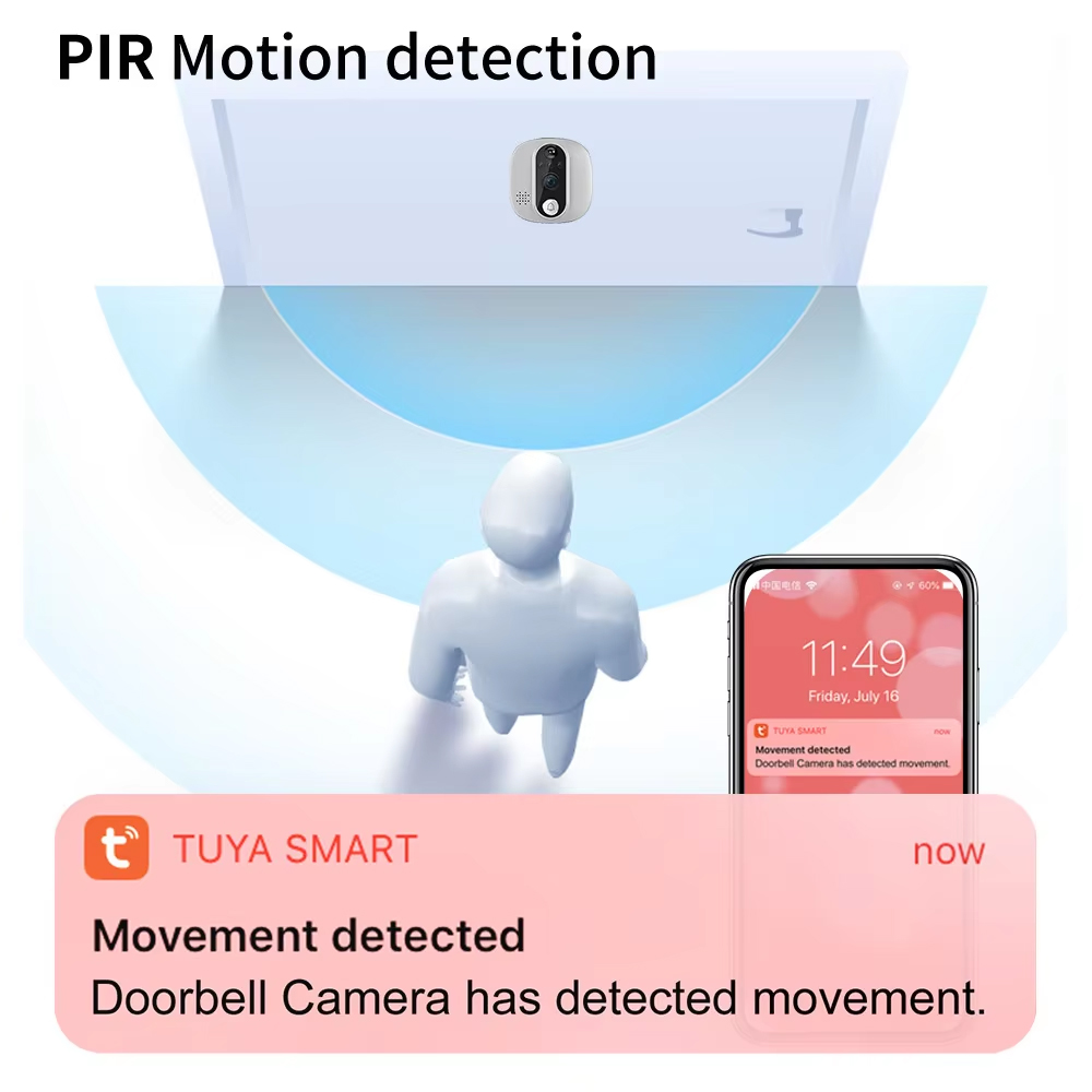 Tuya 1080P WiFi timbre de puer - Home Security Doorbell Camera reseña y precio