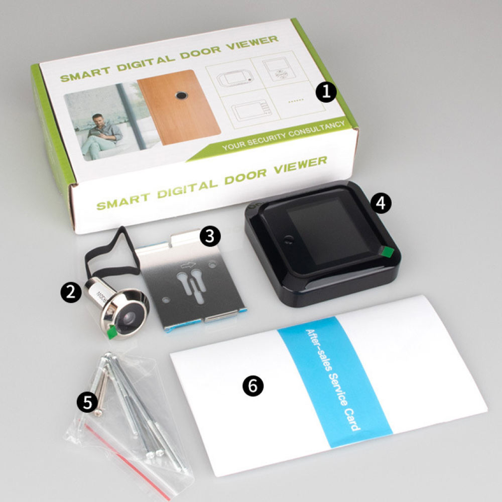 Cámara de seguridad con pantal - Home Security Doorbell Camera reseña y precio