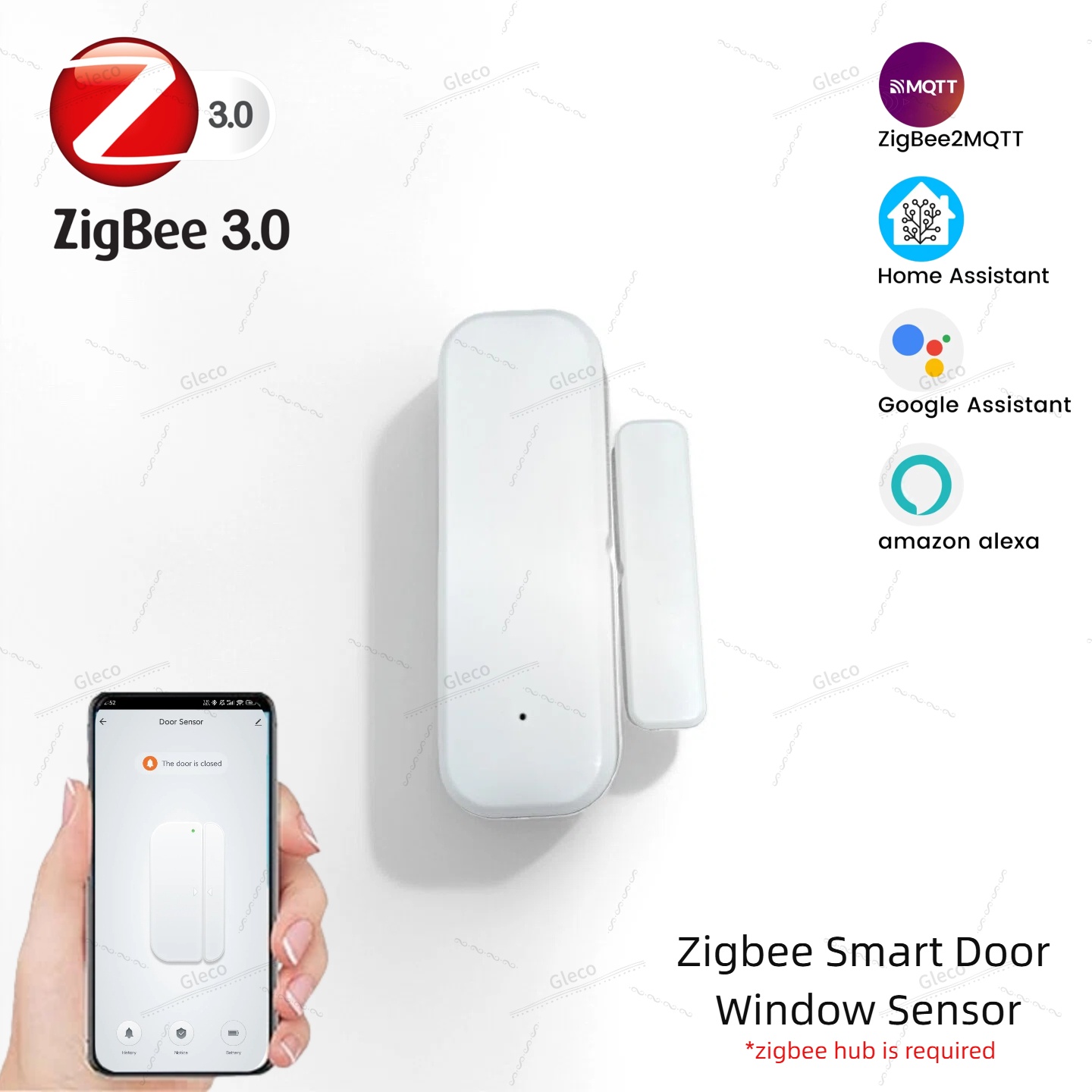 Sensor de puerta y ventana Zig - Home Security Tools reseña y precio