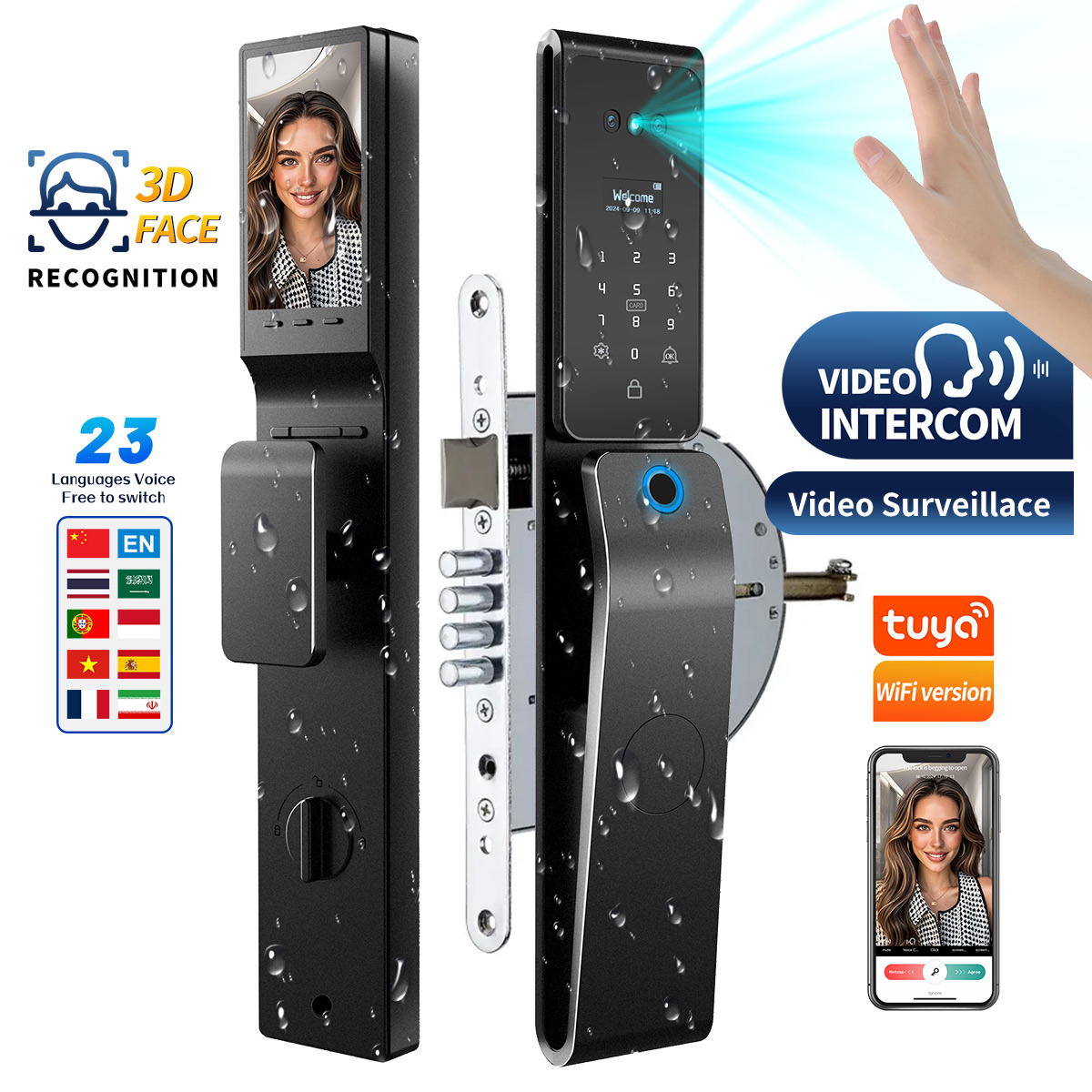 Cerradura Digital Inteligente  - Home Security Keypad reseña y precio