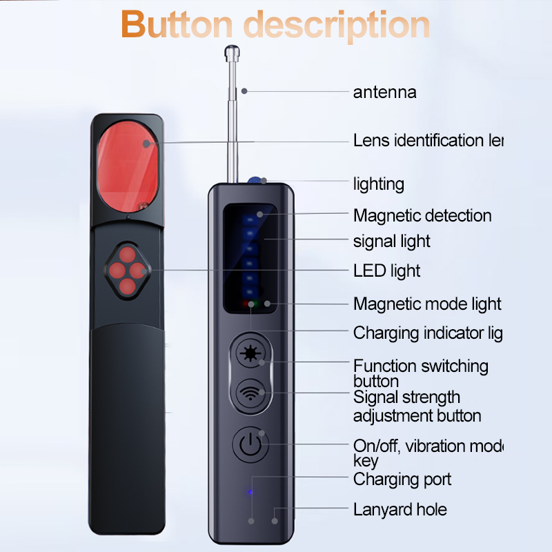 Detector de cámara oculta, ras - Home Security Hidden Cameras reseña y precio