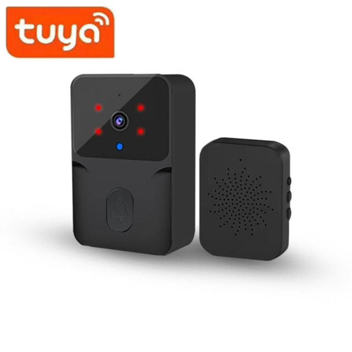 Timbre inalámbrico WiFi Tuya c - Home Security Doorbell Camera reseña y precio