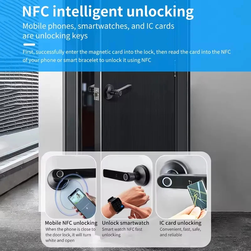 Cerradura de puerta inteligent - Home Security Keypad reseña y precio