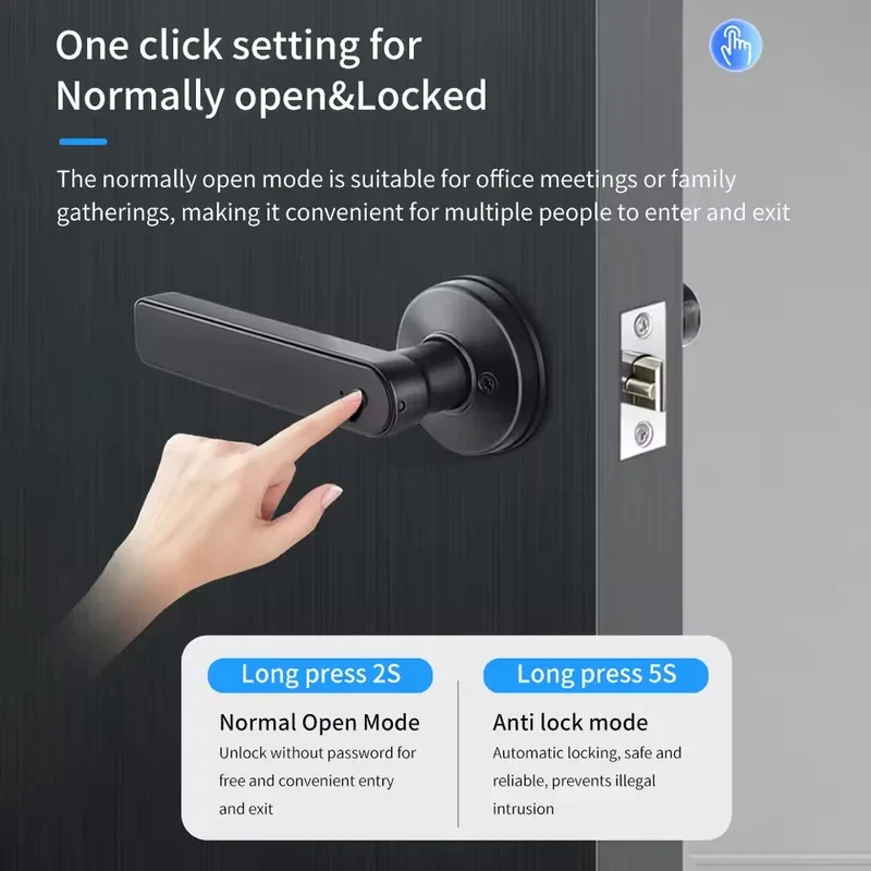 Cerradura de puerta inteligent - Home Security Keypad reseña y precio
