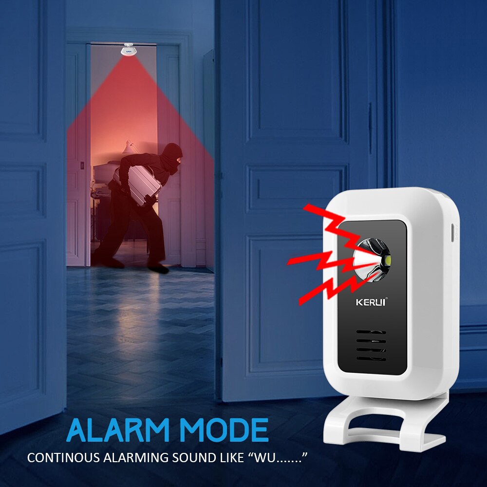KERUI-alarma de seguridad con  - Home Security Tools reseña y precio