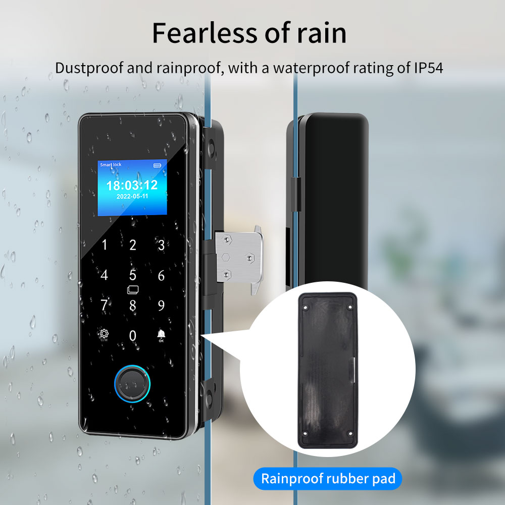 Cerradura de puerta corrediza  - Home Security Keypad reseña y precio