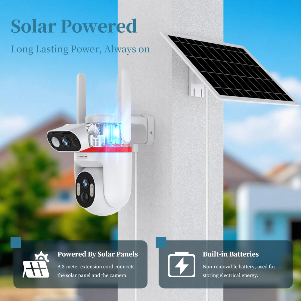 Cámaras de seguridad Solar con - Home Zone Security Camera reseña y precio