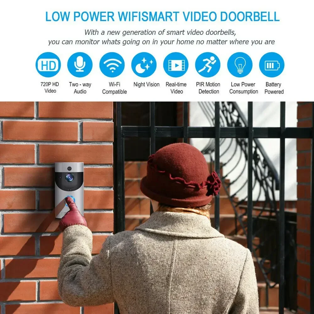 Timbre con cámara inalámbrica  - Home Security Doorbell Camera reseña y precio