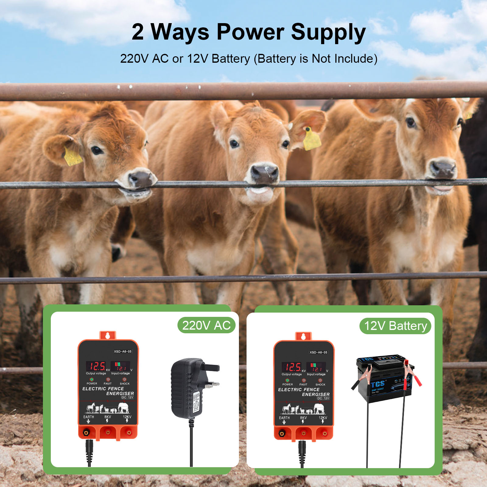 Energizador de Cerca Eléctrica - Home Security Electric Fence reseña y precio