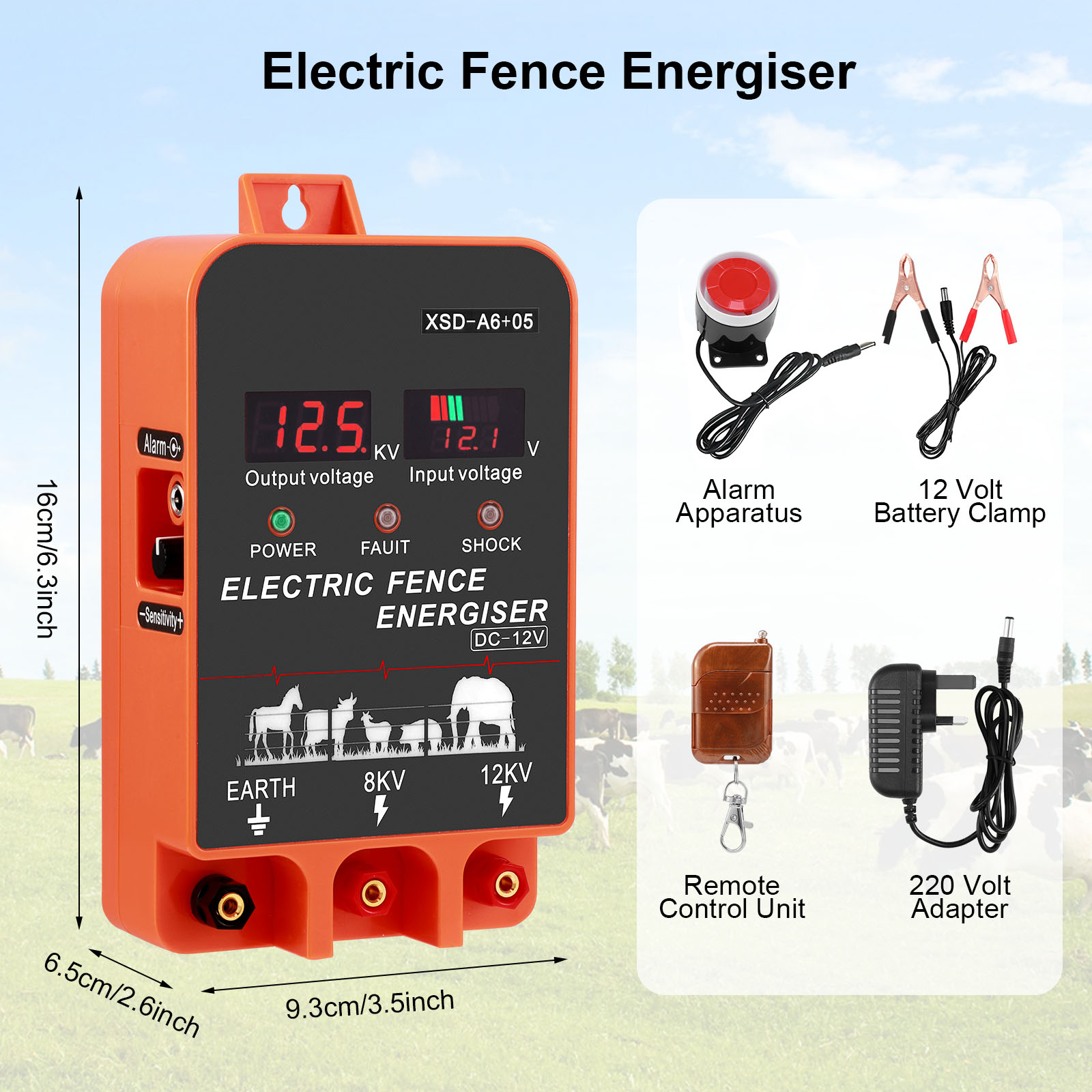 Energizador de Cerca Eléctrica - Home Security Electric Fence reseña y precio