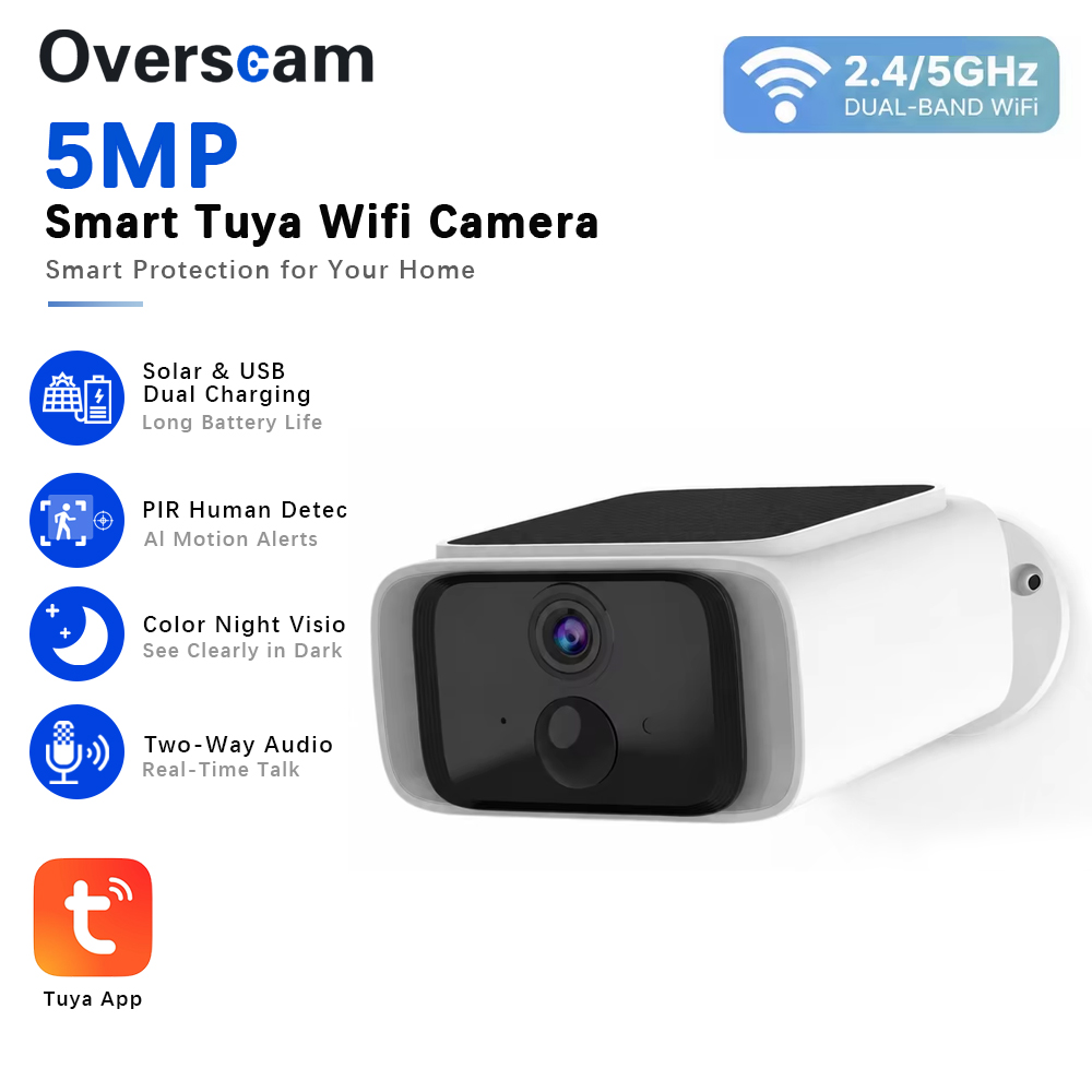 Cámara de seguridad Solar Tuya - Home Security Front Door reseña y precio