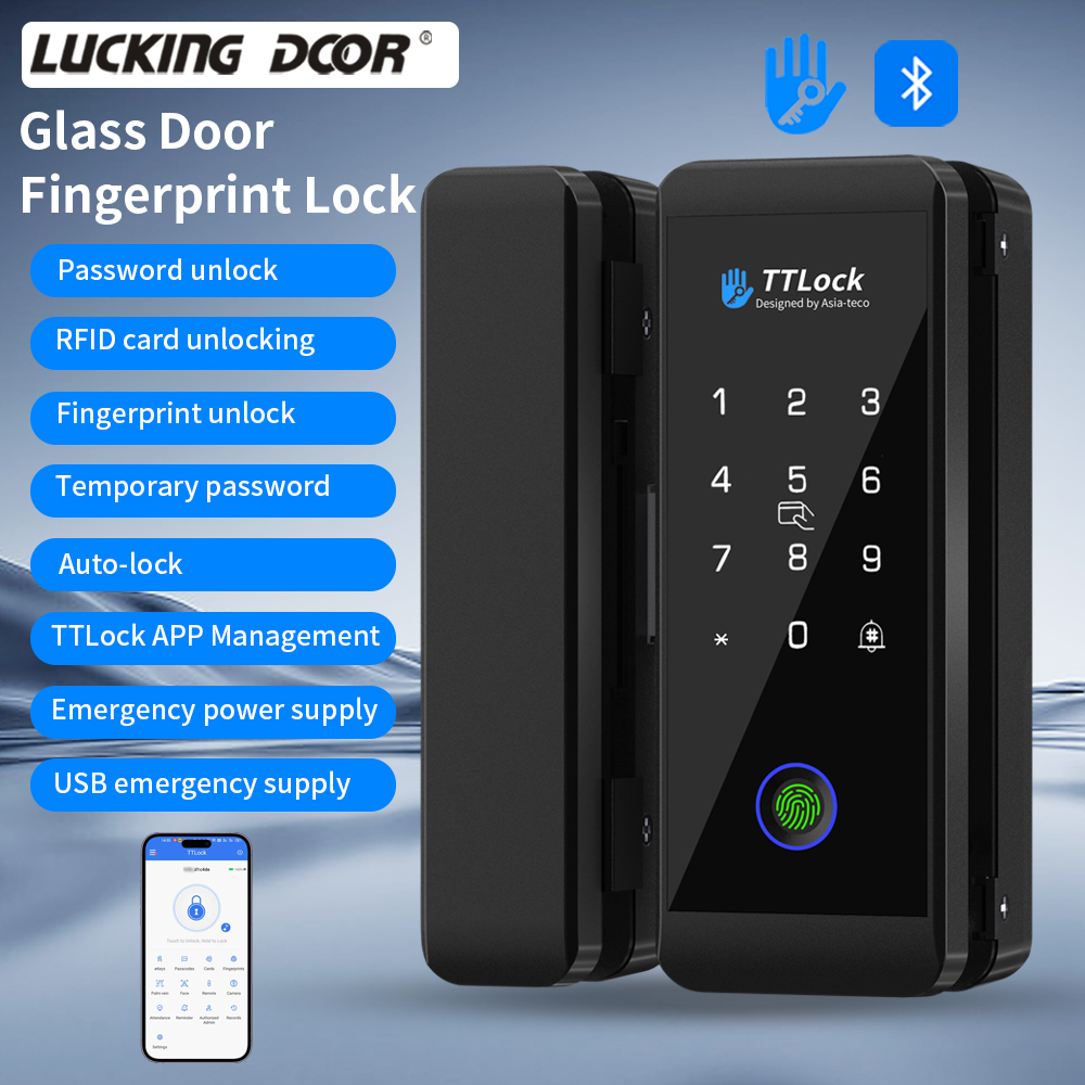 TTLOCK cerradura de vidrio int - Home Security Keypad reseña y precio