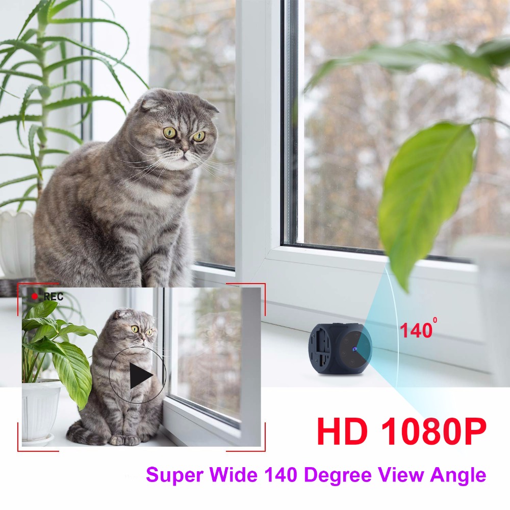 Mini cámara portátil HD 1080P  - Home Security Hidden Cameras reseña y precio